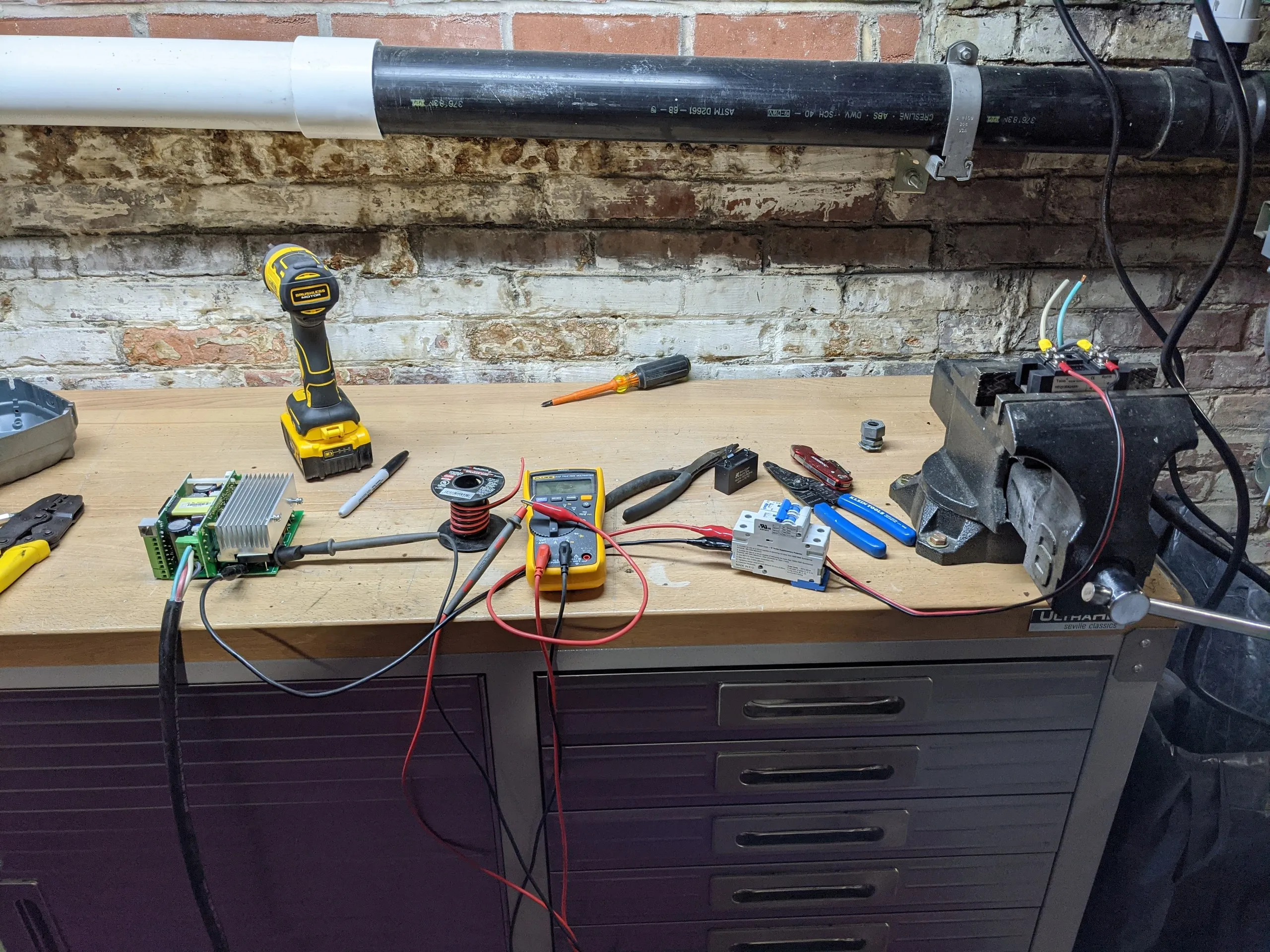 A quick bench test. Nothing blew up!