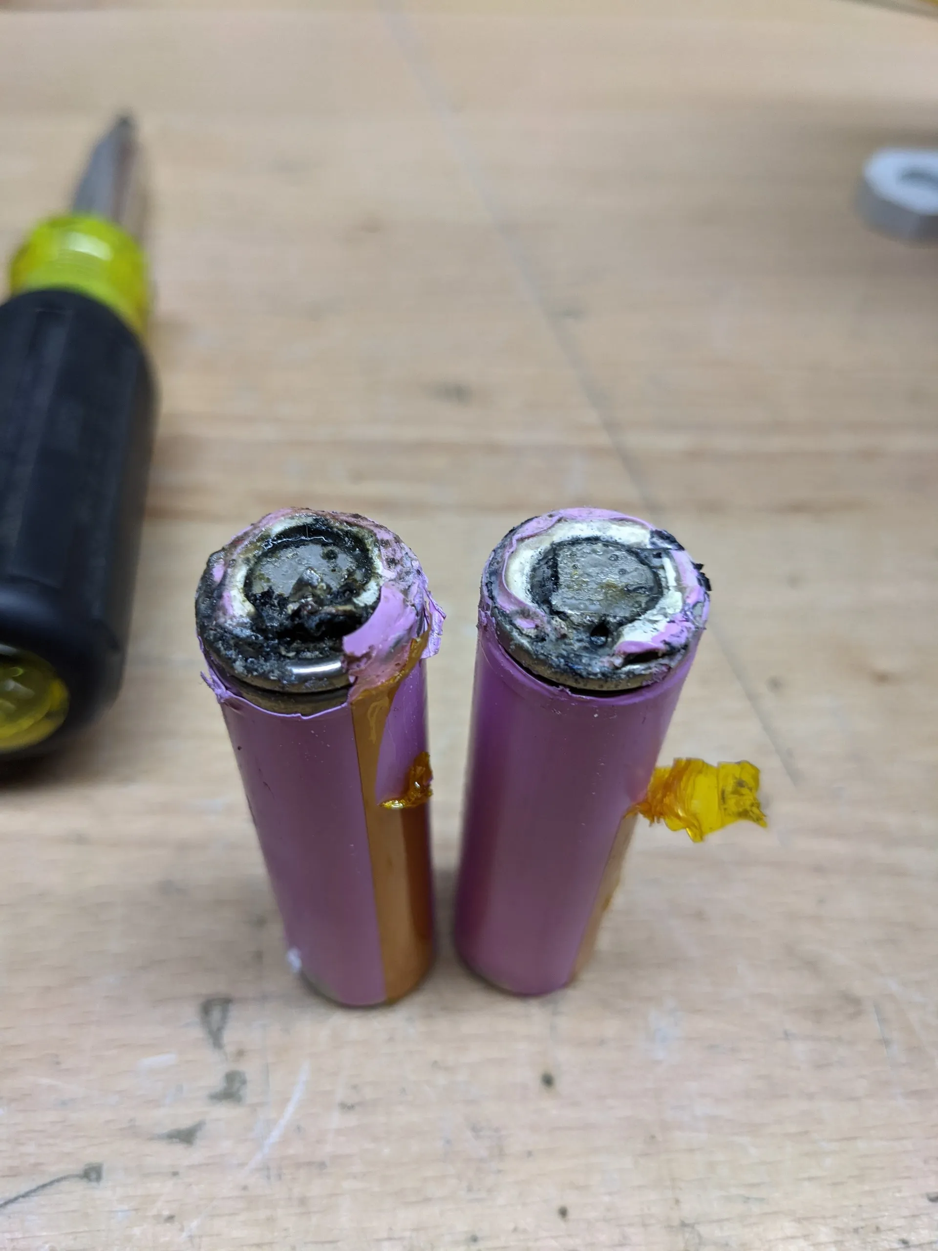 And some burned up cells