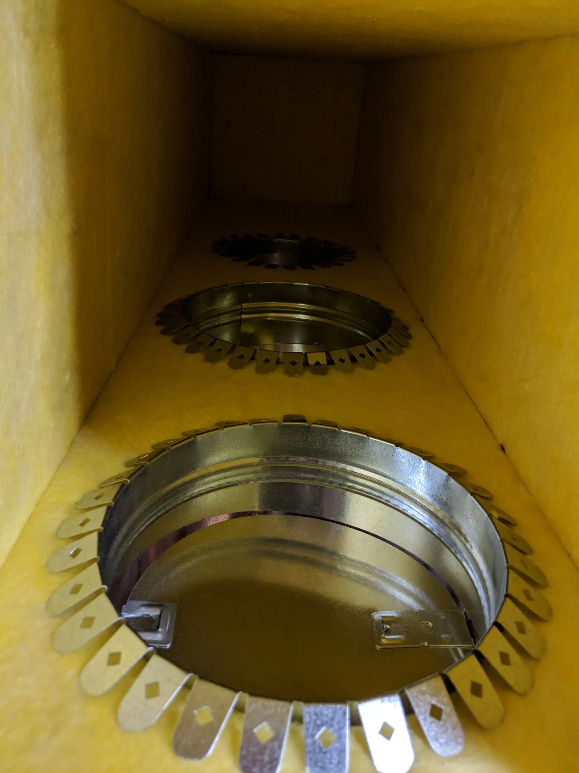 Building the new duct header