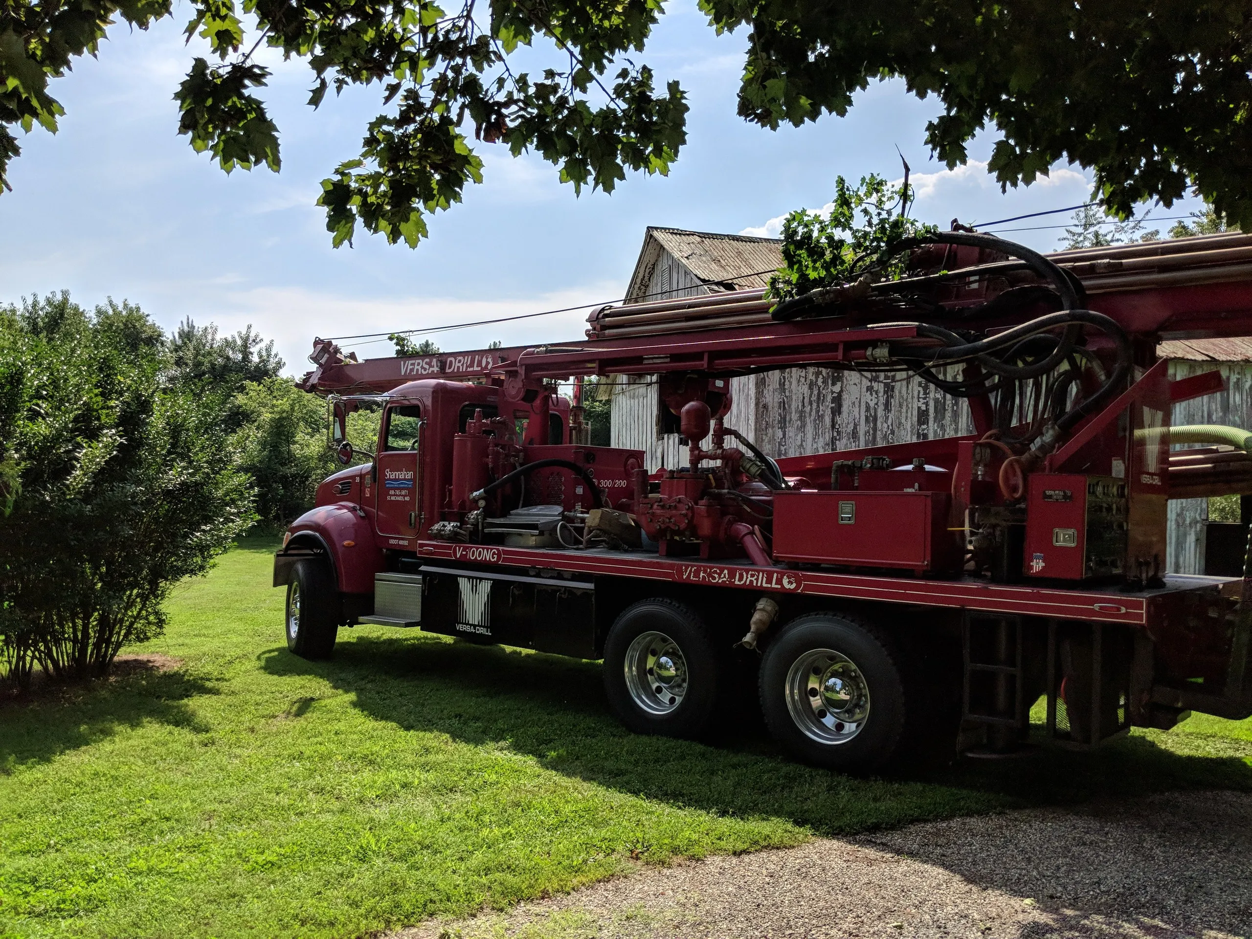 Drilling rig arrives