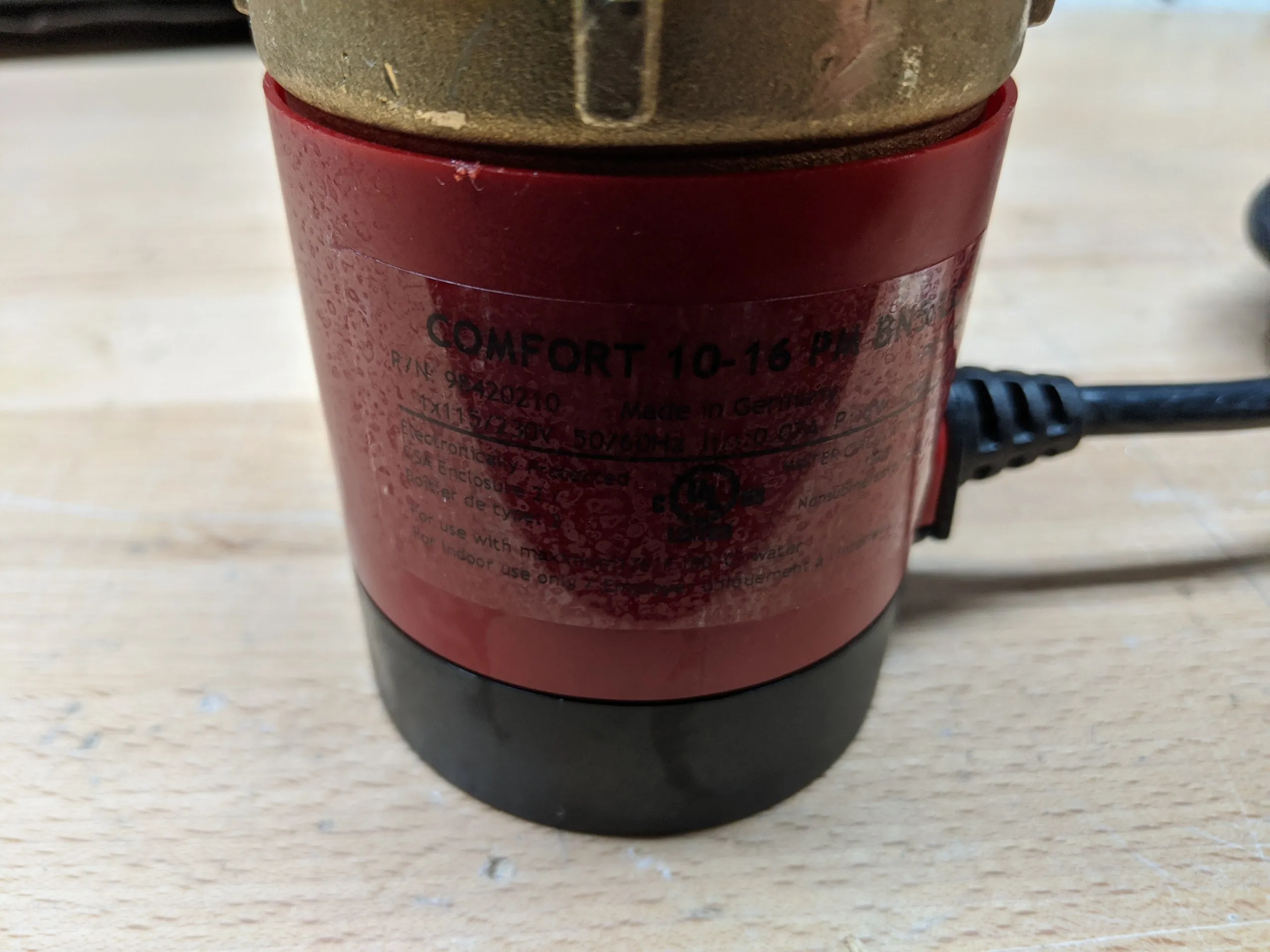 Grundfos ComfortPM pump