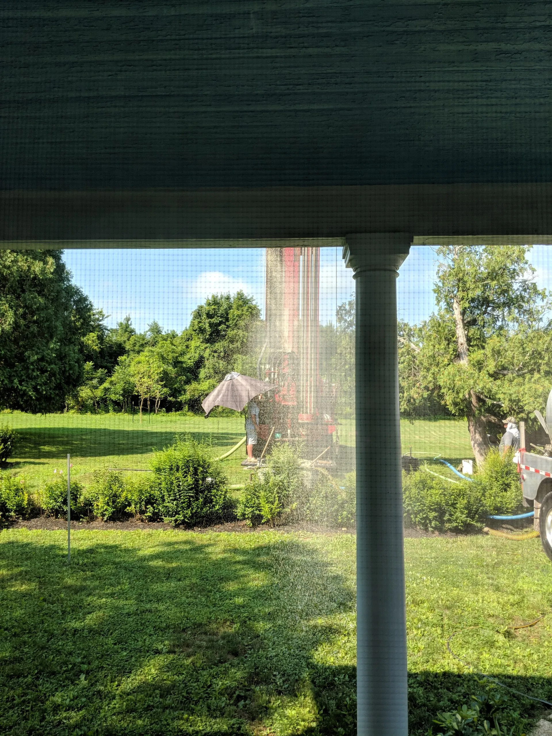 Hydraulic hose failure!