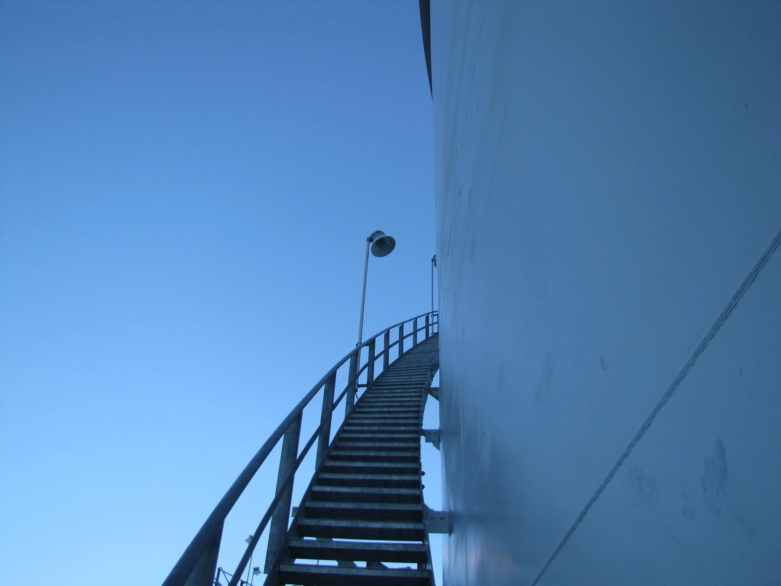 Long climb to the top