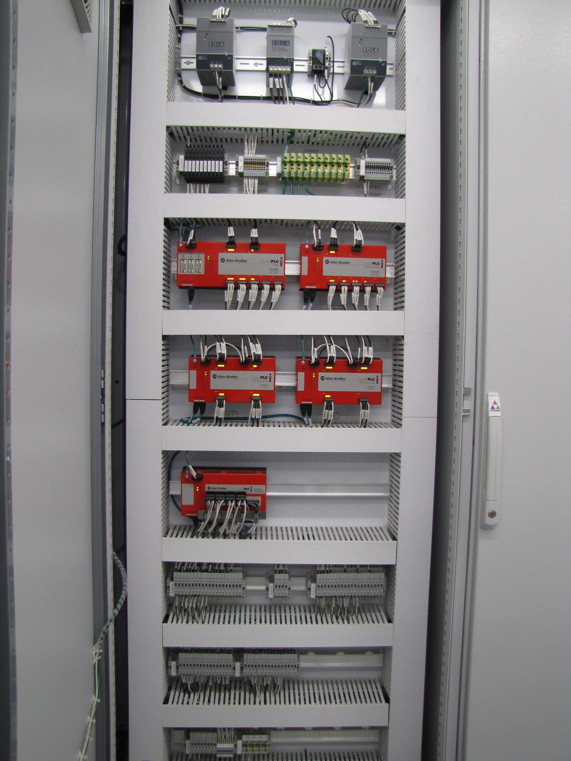 Safety system cabinet