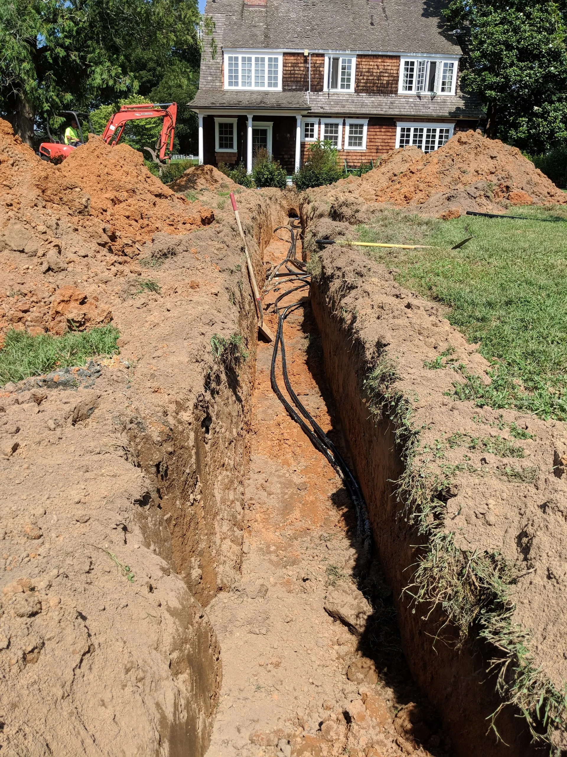 Some serious trenching